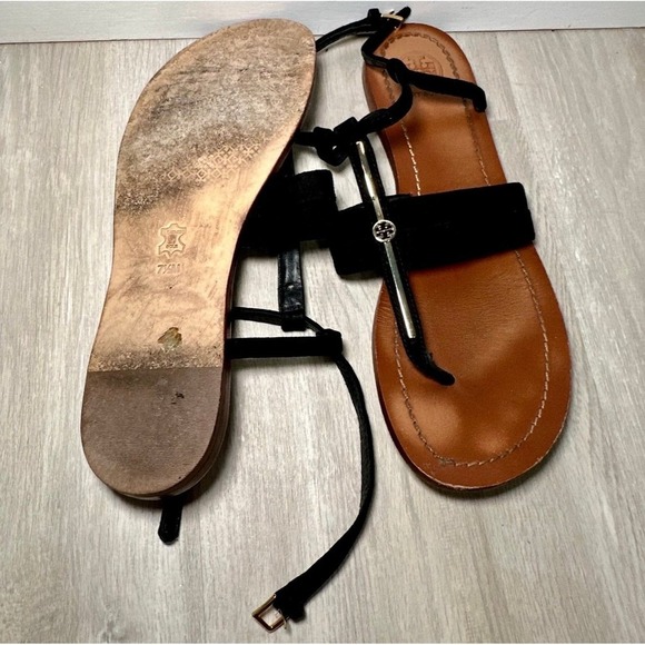 Tory Burch T Logo Thong Sandals 7.5 - Picture 5 of 6